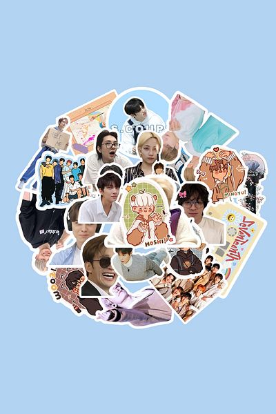 dadi ramba Seventeen Sticker Pack -Bullet Journal- Agenda -Laptop Label Sticker
