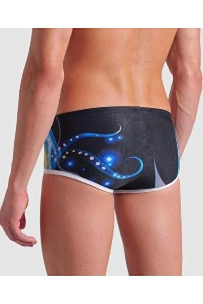 ARENA M One Print Low Waist Short Erkek Antrenman Mayosu
