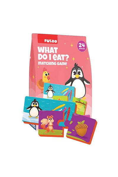PUEDO What Do I Eat? Matching Puzzle