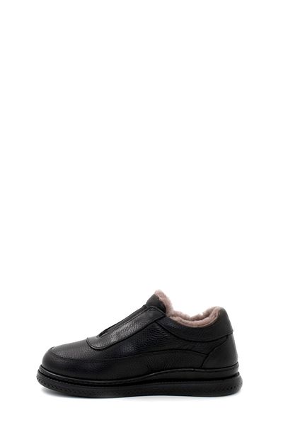 FAST STEP Pantofi casual de damă din piele naturală și blană 583KZA7024