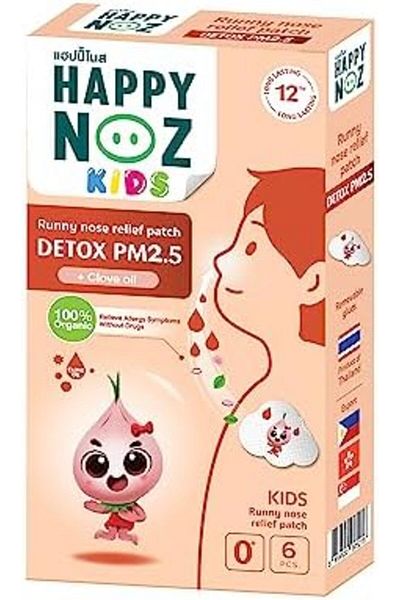 happyiz Happy Noz PM 2.5 Organic Onion Sticker Detox (Clove Oil)