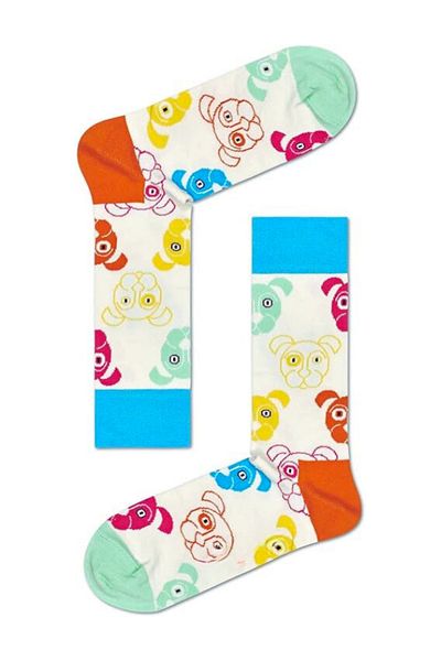 Shuttle Park Ειδική σειρά Unisex Happy Animal Dog με μοτίβο πολύχρωμες κάλτσες Διασκεδαστικό σχέδιο κάλτσες με υποδοχή
