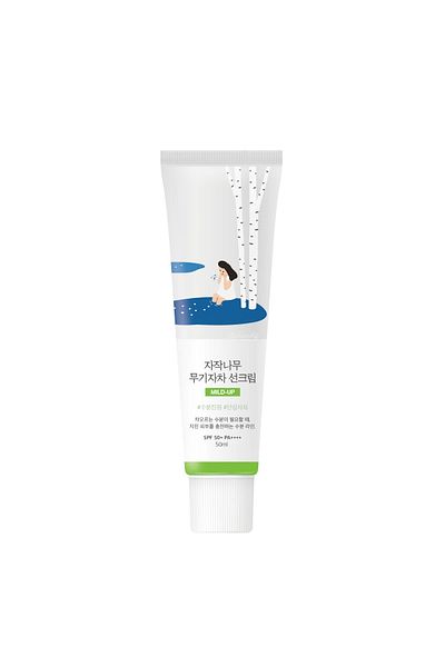 Round Lab - Birch Juice Moisturizing Mild up Sunscreen (50+ Pa++++ Physical Sunscreen)(Globalcare)