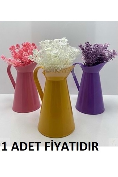Leva House GELİNCİK SÜRAHİ GÜL - RENK : OKSİT SARI - ( 1 ADET FİYATIDIR )