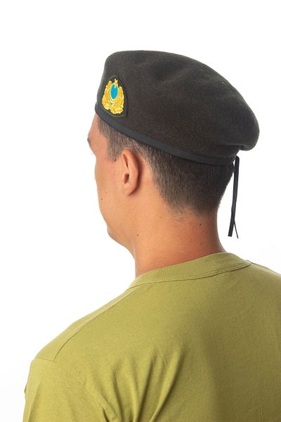 İZMİR ASKERİ MALZEME Land Force Internal External Officer Cockade Finance Green Beret