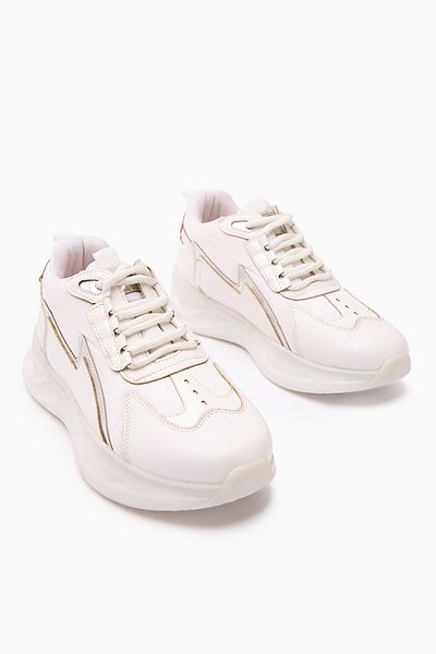 Limoya Tolin White Parachute Fabric Women's Sneakers Shoes