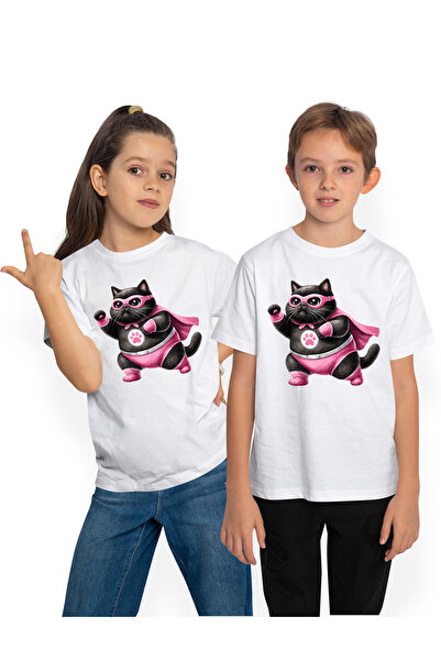 StoryGift Romania Tricou Copii cu 2 maimute, ilustratie, ochelari in forma de...