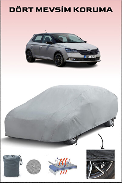 Breen Skoda Fabia Branda Lüx Kalite Oto Brandası,araba Çadırı Hatchback Branda