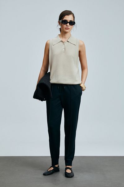 Lufian Porto Women's Trousers Navy Blue