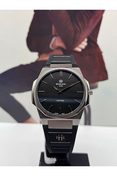 Hislon Ultra Slim Men's Wristwatch 3 Atm Waterproof with 3 Years Warranty