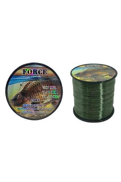 EFFE Force 500m 0.30mm Monofilament Bobin Misina Yeşil