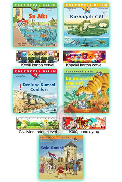 TÜRKİYE İŞ BANKASI KÜLTÜR YAYINLARI Eğlenceli Bilim – Su Altı Kurbağalı Göl D...