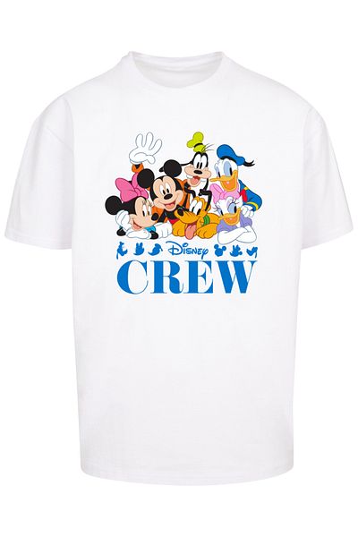 F4NT4STIC Damen Disney Mickey Mouse Disney Friends -blk With Ladies Oversized Boyfriend Tee