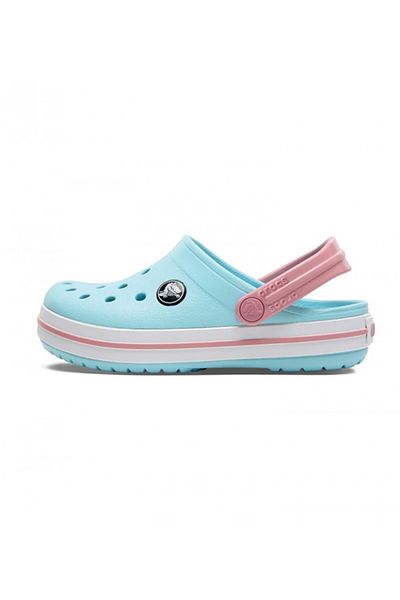 Crocs Ice Blue/White Crocs Toddlers' Crocband Clog