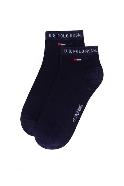 U.S. Polo Assn. Комплект от 2 мъжки чорапи в тъмносини цветове A081sz013.p02.james