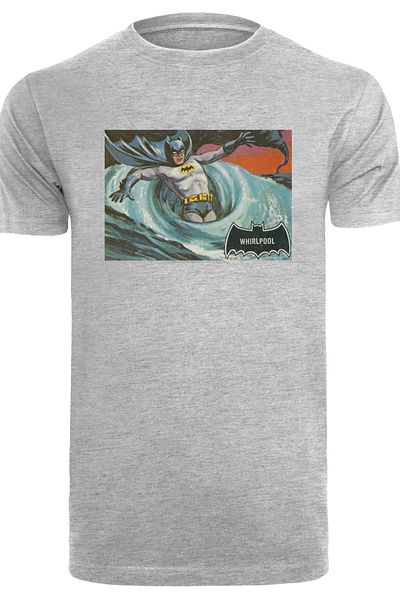 F4NT4STIC Herren Dc Comics Batman Tv Series Whirlpool-blk With T-shirt Round Neck