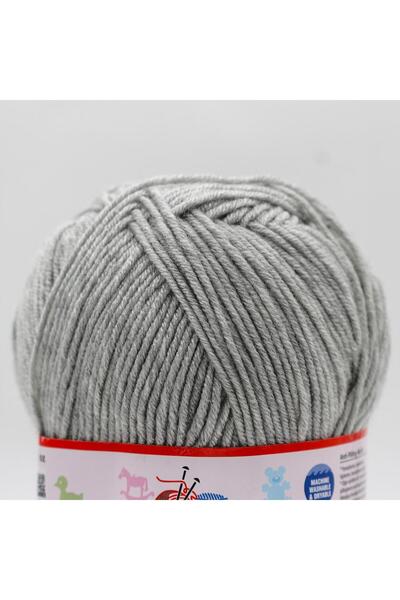 Himalaya Everyday Bebe Lux Anti Pilling El Örgü Ipliği - 70416 Açık Gri -