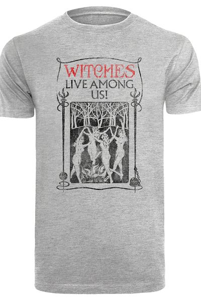 F4NT4STIC Herren Fantastic Beasts Witches Live Among Us with T-Shirt Round Neck