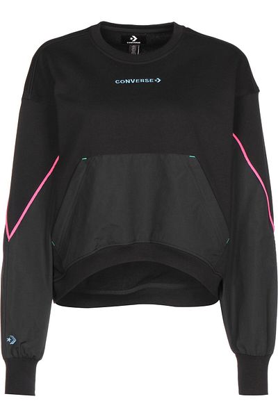 converse Damen Converse Karışık Malzemeli Crew Kazak