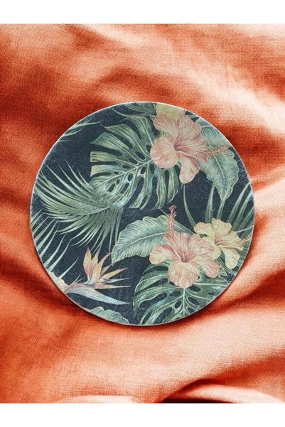 unique florya Bohem Duvar Tabağı Duvar Süsü Dekoratif Tabak 26cm