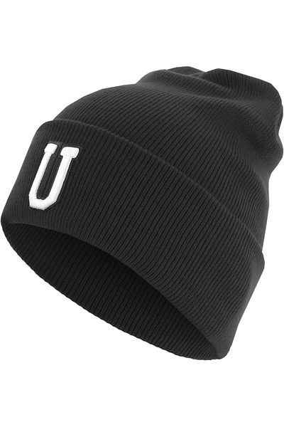 MSTRDS Accessoires Beanie mit Buchstaben-Cuff