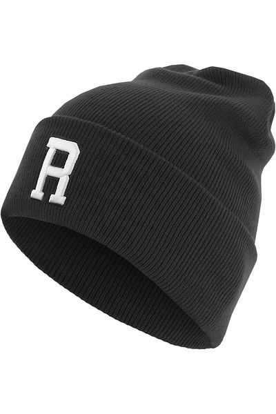 MSTRDS Accessoires Beanie mit Buchstaben-Cuff