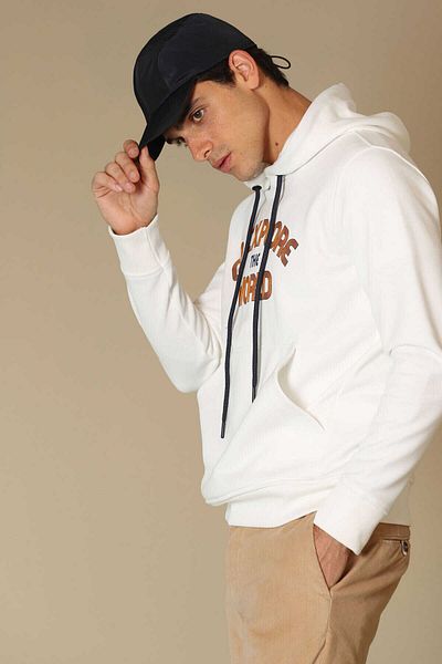 Lufian Charge Men's Sweatshirt Off White