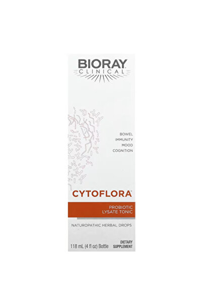 Genel Markalar Professional CytoFlora - 4 fl- Probiotic Immunity Tonic - Improves Bowel & Gut Function, (118 ml)