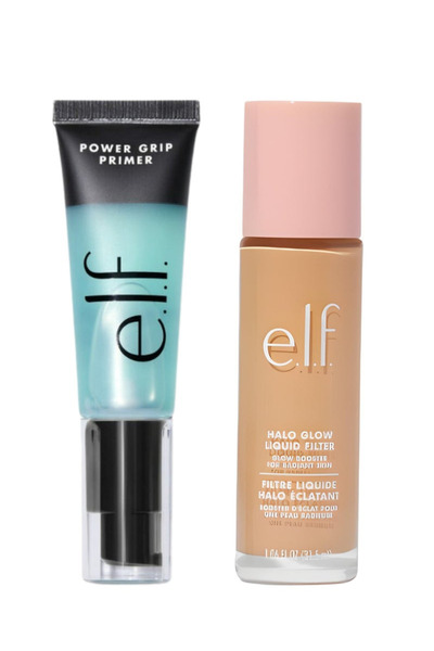 ELF e.l.f. Power Grip Primer with Halo Glow Liquid Filter (Light 2/Light)