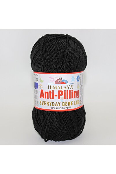 Himalaya Everyday Bebe Lux Anti Pilling El Örgü Ipliği - 70418 Siyah -