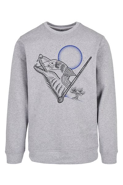 F4NT4STIC Herren Harry Potter Werewolf Line Art -opt B Nape With Basic Crewneck