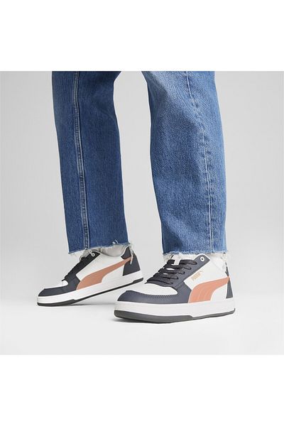 Puma Caven 2.0-PUMA White-Deeva Orange-Galactic Grey