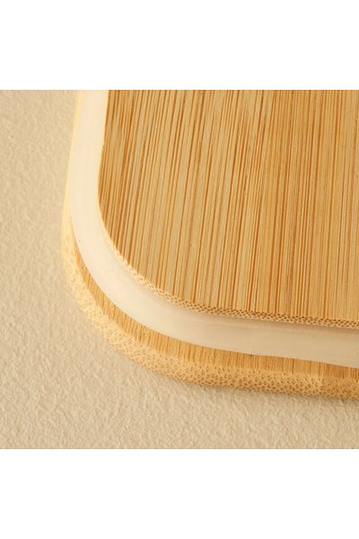 Bella Maison Alice Set of 3 Jars with Bamboo Lid Natural (700 Cc)