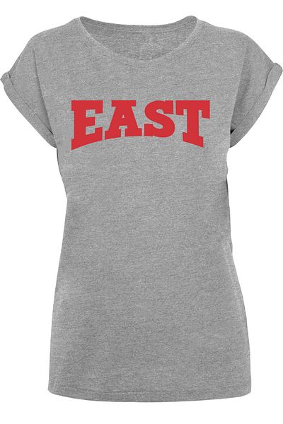 F4NT4STIC Damen Disney High School Musical The Musical East High with Ladies Extended Shoulder Tee