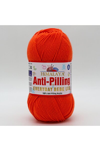 Himalaya Everyday Bebe Lux Anti Pilling El Örgü Ipliği - 70427 Turuncu -