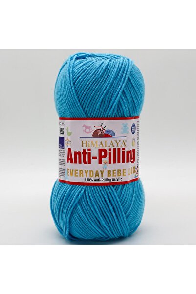 Himalaya Everyday Bebe Lux Anti Pilling El Örgü Ipliği - 70423 Turkuaz Mavi -