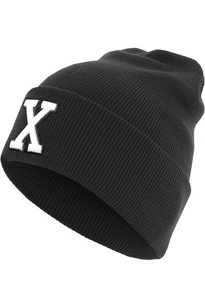 MSTRDS Accessoires Beanie mit Buchstaben-Cuff