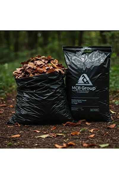 Mçb Group 50 ADET 80x110 Cm Kalın Ağır Hizmet Yırtılmaz Dökme Çöp Torbası 50 ...