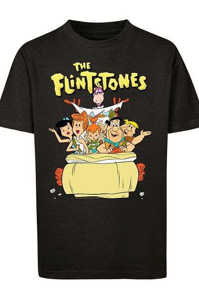 F4NT4STIC Kinder The Flintstones The The Ride with Kids Basic Tee