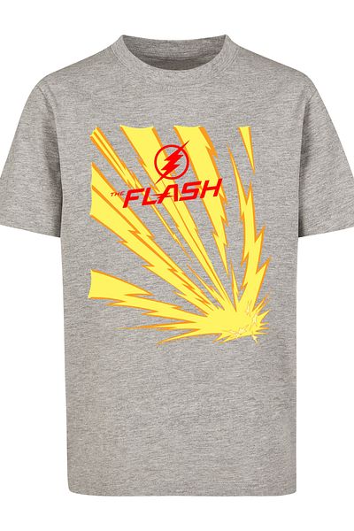 F4NT4STIC Kinder Dc Comics The Flash Lightning Bolts And Flash With Kids Basic Tee