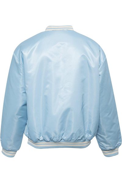 FUBU Herren FM232-006-2 Varsity Reversible Satin Jacket