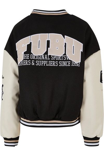 FUBU Damen Fw231-017-1 College Varsity Jacket