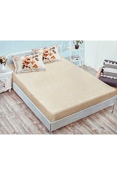 Pucioasa Double Bed Linen, Made of Finet, 6 Pieces, Fitted Sheet 230x250 Cm
