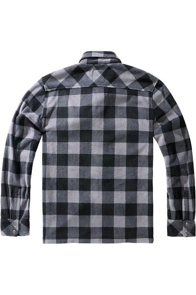 Brandit Herren Jeff Fleece Shirt Long Sleeve