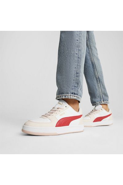 Puma Caven 2.0 – PUMA White, Daily Orange-Cherry Pink