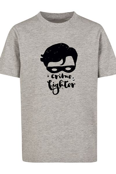 F4NT4STIC Kinder Dc Comics Batman Crime Fighter Sketch And Batman With Kids Basic Tee