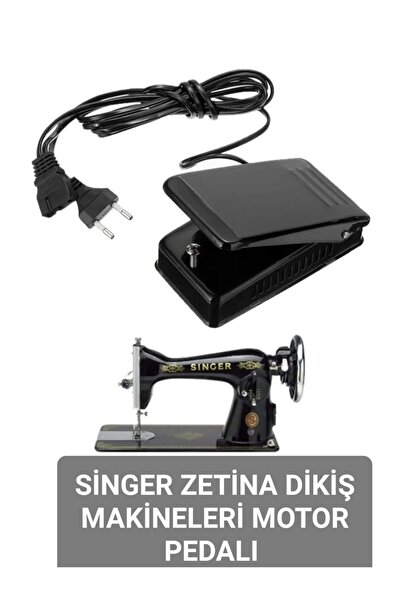 Swart SİNGER ZETİNA DİKİŞ MAKİNE PEDAL
