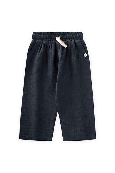 Cigit Muslin Trousers 1-10 Years Black