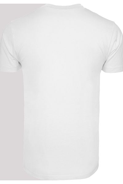F4NT4STIC Herren Disney Big Hero 6 Baymax Hug -wht With T-shirt Round Neck