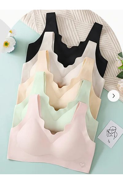 pae Lightweight Seamless No Ever Feeling Laser Cut No Trace Comfort Soft Bra 1 Piece